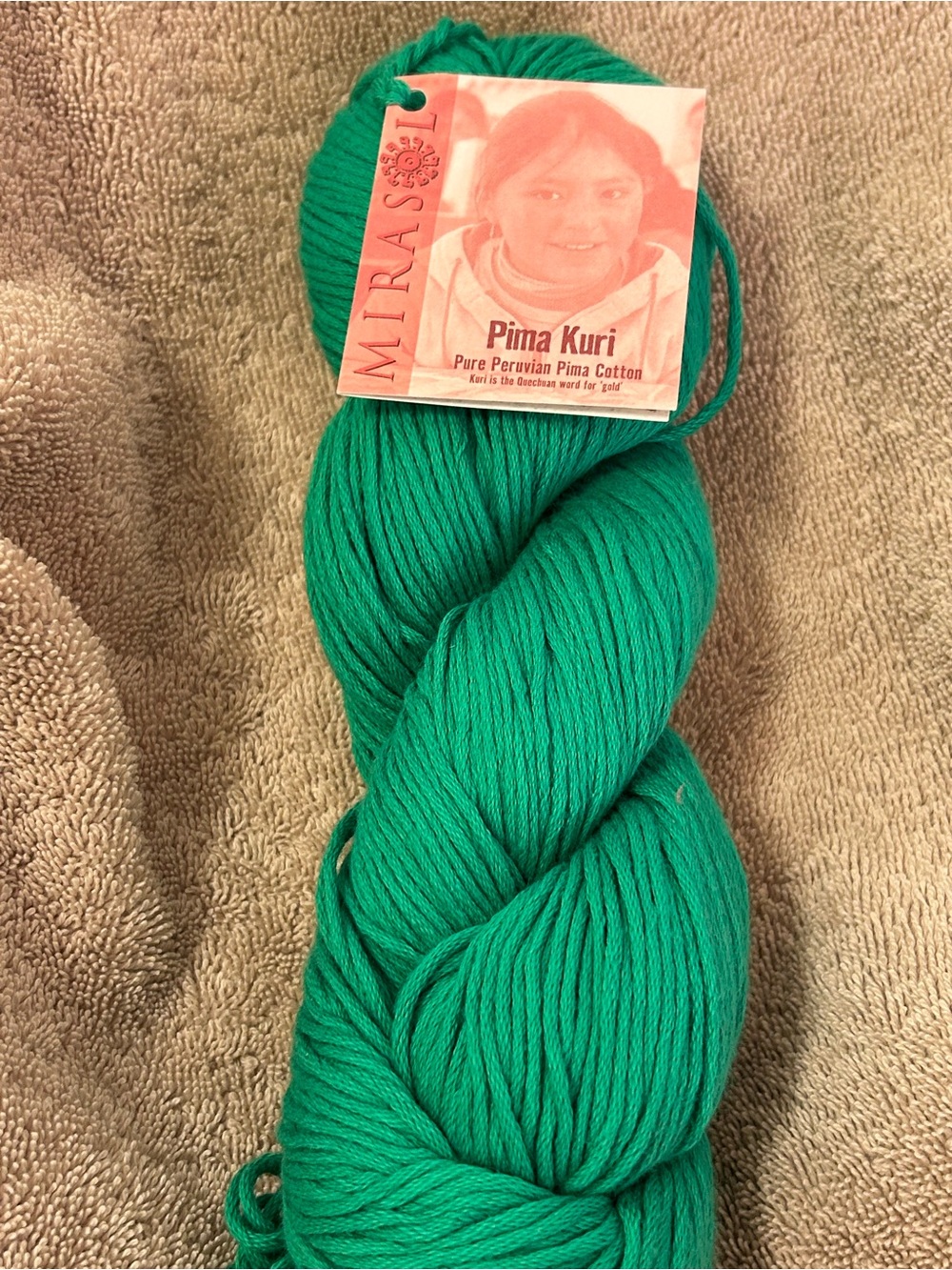 Mirasol Pima Kuri yarn